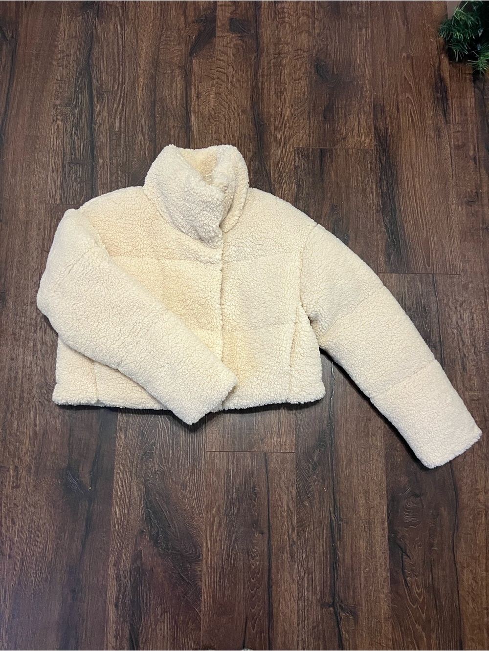 Zara Sherpa quilted Jacket